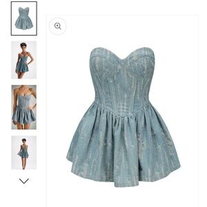 Nana Jacqueline Airina Dress in Denim